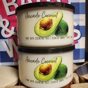 Bath and Body Works Avocado Coconut Candle